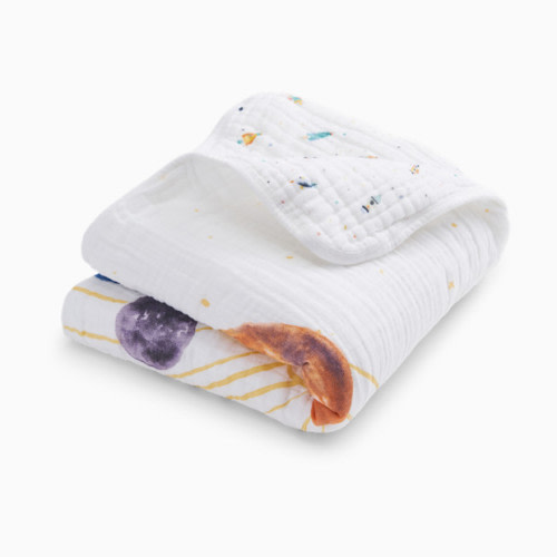Organic Muslin Dream Blanket - Space Orbit