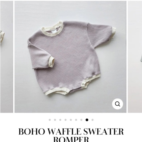Boho Waffle Sweater Romper – The Boho Bebe
