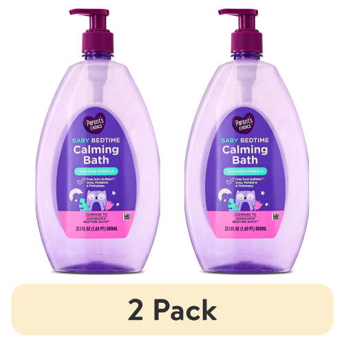 (2 pack) Parent's Choice Baby Bedtime Calming Bath, 27.1 fl oz