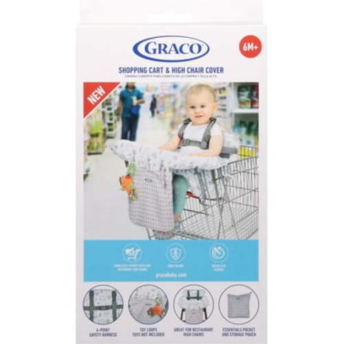 Graco Owl Shopping Cart Cover – Padded Protection for Shopping Carts & High Chairs