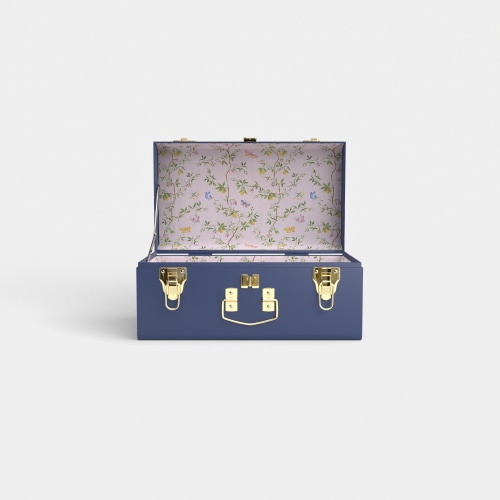 Mini Trunk - Navy - Sylvia's Summer / Embroidery