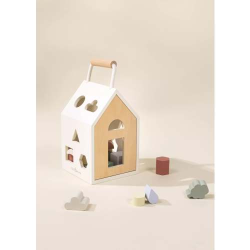 Wooden Shapes Sorting House