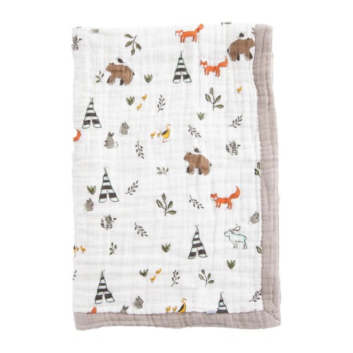Cotton Muslin Baby Quilt