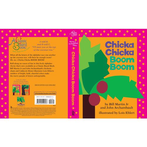 Chicka Chicka Boom Boom Classic Board Book - Alphabet Chant, Children's Library, Tree Adventure