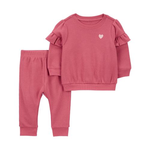 Carter's Child of Mine Baby Girl Outfit Set, 2-Piece, Sizes 0/3-24 Months