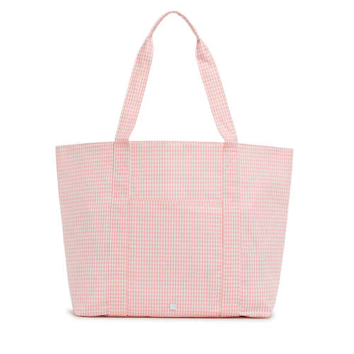TRVL Jumbo Tote - X-Large Tote - Gingham Taffy