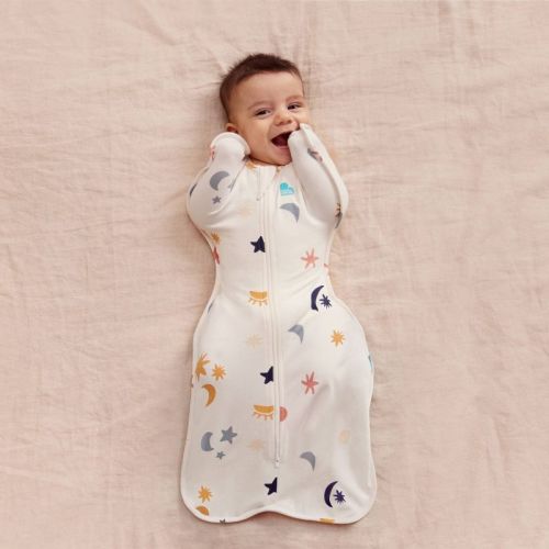 Love to Dream Swaddle Up Sleep Sack- Organic Cotton 1.0 TOG Lunar - Small