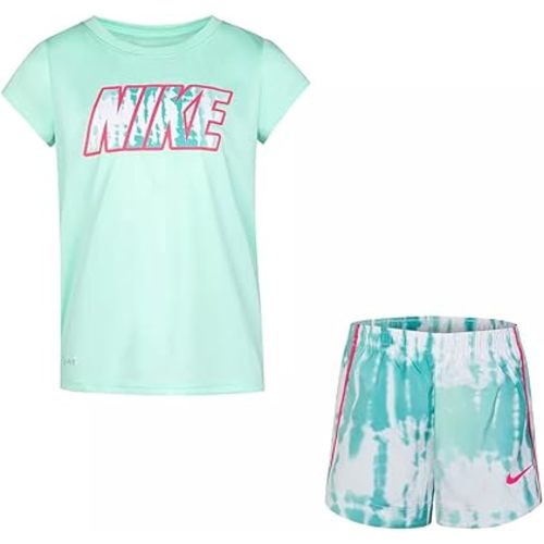 Nike Baby Girls' Graphic T-Shirt and Shorts 2-Piece Set
