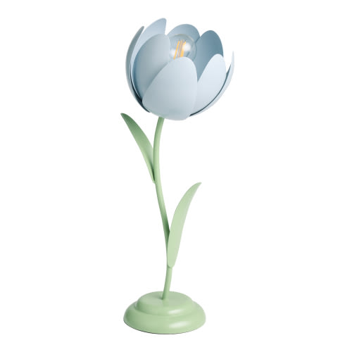 Metal Tulip Figural Table Lamp - World Market