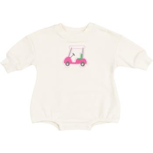Angel Dear® | Golf Cart Stretch Organic Cotton Bubble Bodysuit