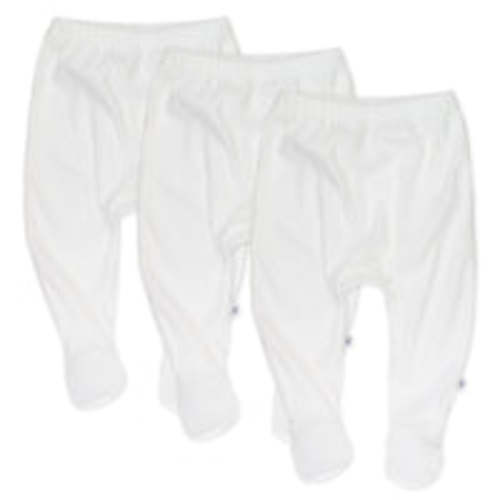 Honest Baby Clothing | 3-Pack Organic Cotton Footed Pants - 3 -6 Months