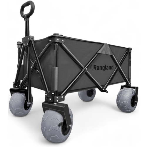 Rangland, Beach Wagon, Big Wheels for Sand, All Terrain Steel Frame