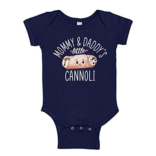 Mommy and Daddy's Little Cannoli Baby Bodysuit One Piece or Toddler Shirt Cute Italian Baby Clothes