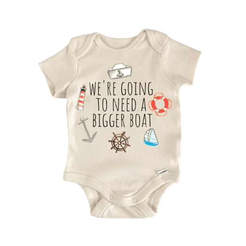 Boating Nautical Boat Beach - Baby Boy Girl Clothes Infant Bodysuit Funny Cute Newborn