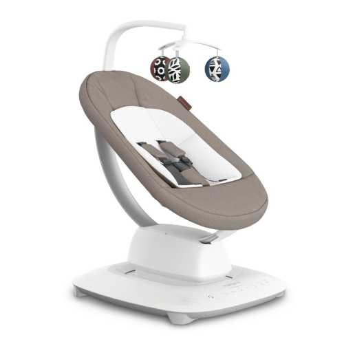 UPPAbaby MamaRoo Multi-Motion Baby Swing - Wells (Dark Taupe Melange)