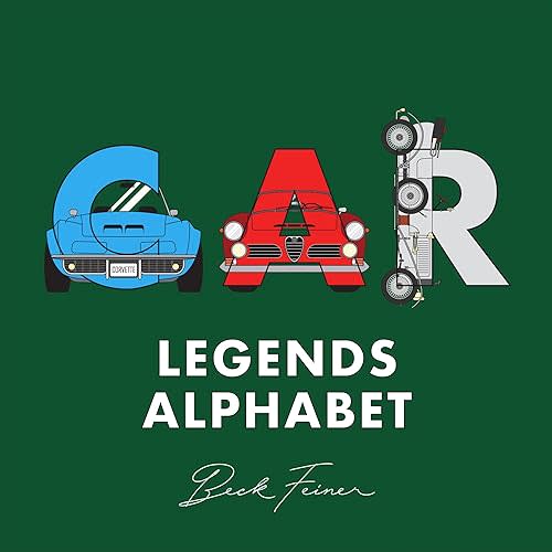 Car Legends Alphabet Picture Book