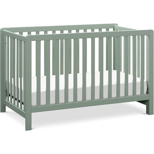 Carter’s by Davinci Colby 4-in-1 Convertible Crib - GREENGUARD Gold Certified Convertible Baby Crib to Toddler Bed, Daybed, Full-Size Bed - Wooden Baby Bed w/Four Adjustable Heights - Washed Natural