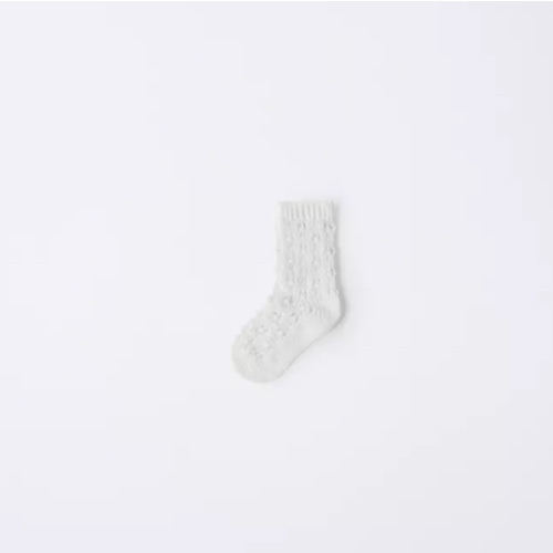 OPENWORK KNIT SOCKS - White | ZARA United States