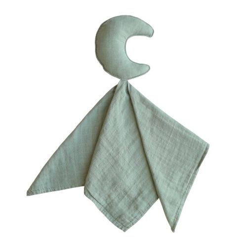 Mushie Moon Lovey Crib Toy - Blush