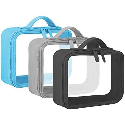 ANRUI TSA Approved Toiletry Bag,Clear Travel Bag