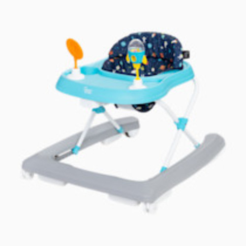 Smart Steps Trend Activity Walker and Entertainer with Removeable Toys, Large Tray, Cup Holder, Adjustable Height and Flat Fold Frame for Storage, Ages 6 Months +, Space Walk Navy
