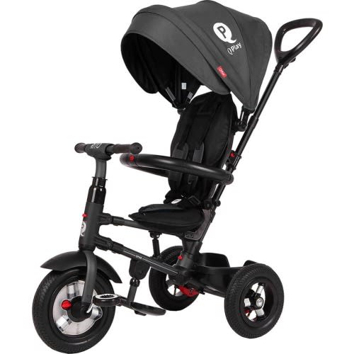 Posh Baby & Kids Rito 3-in-1 Folding Stroller/Trike, Black