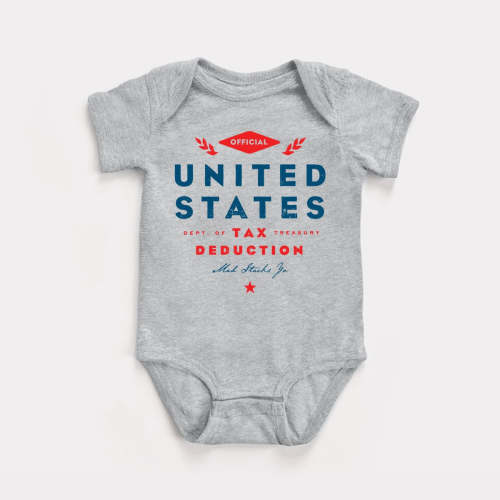 US Tax Deduction Baby Bodysuit – BabyDoopy