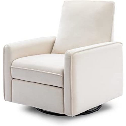 DaVinci Penny Recliner and Swivel Glider in Performance Cream Eco-Weave, Water Repellent & Stain Resistant, CertiPUR-US Certified
