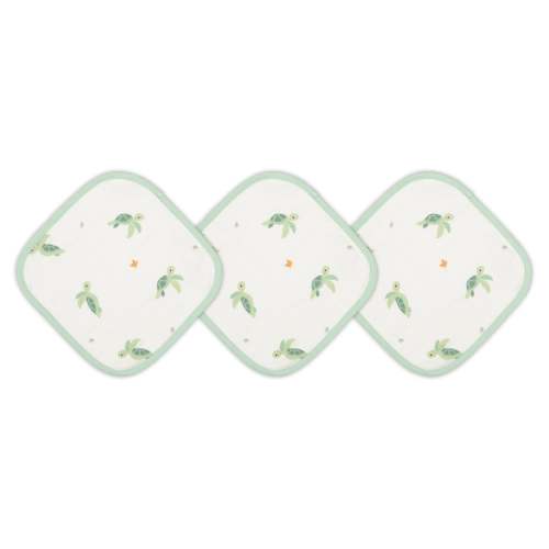 Turtle Washcloth Set