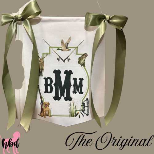 personalized baby boy banner hospital door or birth announcement