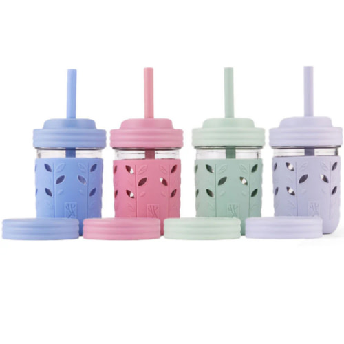8oz Glass Mason Jar Drinking Tumblers + Food Storage