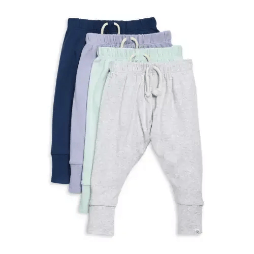 Girls' 4 Pack Jogger Pants - 3-6M