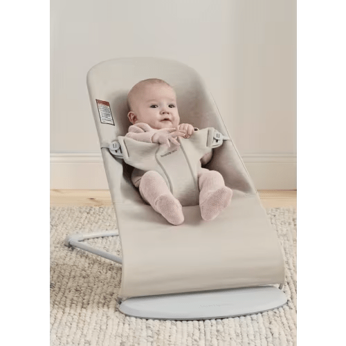 BabyBjörn Bouncer Bliss - Light Beige Jersey