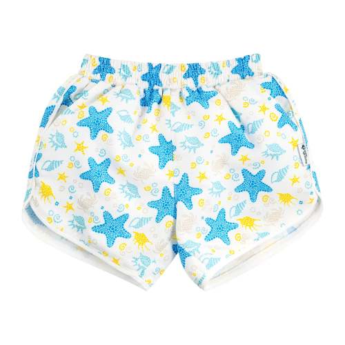 Eco Board Shorts with Built-In Diaper