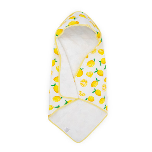 Little Unicorn Infant Hooded Towel - Lemon