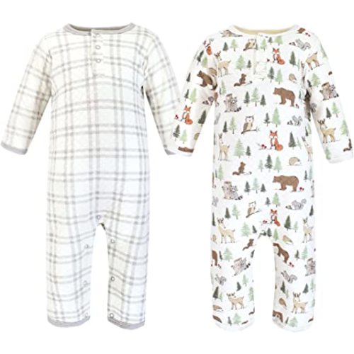 Hudson Baby Unisex Baby Premium Quilted Coveralls