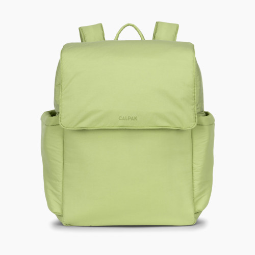 CALPAK Diaper Backpack with Laptop Sleeve - Lime