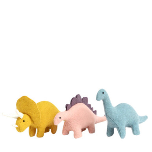 Olli Ella - Waldorf Toys Holdie - Felt Dinosaurs