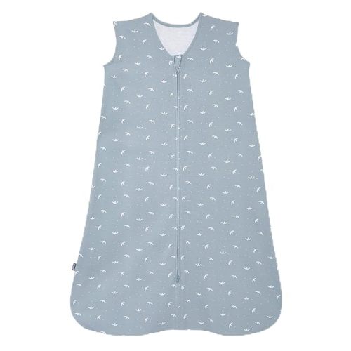 HALO SleepSack, 100% Cotton Wearable Blanket, Swaddle Transition Sleeping Bag, TOG 0.5, Birds, Medium, 6-12 Months