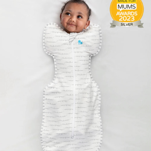 Swaddle Up™ 1.0 TOG Cotton White Dreamer, Size: Medium