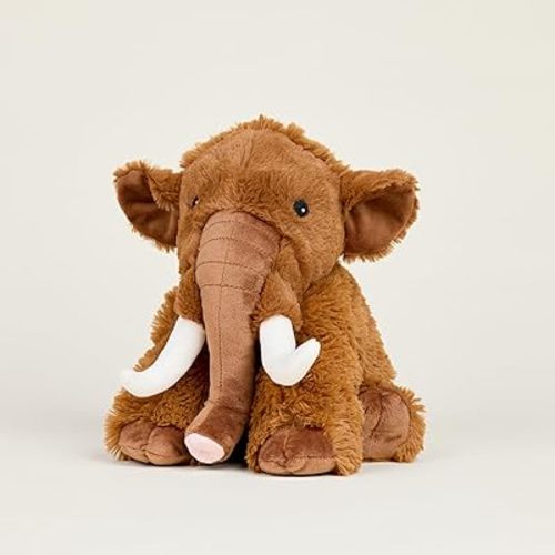 warmies Wooly Mammoth Microwavable, Hot or Cold for Cool Relaxation and Warm Relief, Lavender Scented Cozy Plush Animal