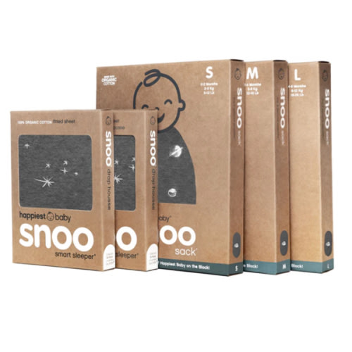 SNOO Sleep Sack Bundle in Small, Medium, Large Sizes and Sheets – Happiest Baby