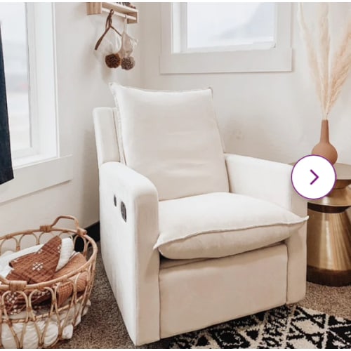 Storkcraft Timeless Recline Glider with USB