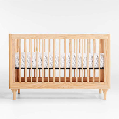 Babyletto Lolly Natural Wood 3-in-1 Convertible Crib