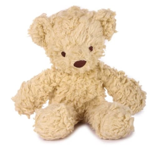 Cream Teddy Bear | Organic, Herbal Dye Teddy Bear 10" | Baby Teddy Bear Toy – Bears for Humanity