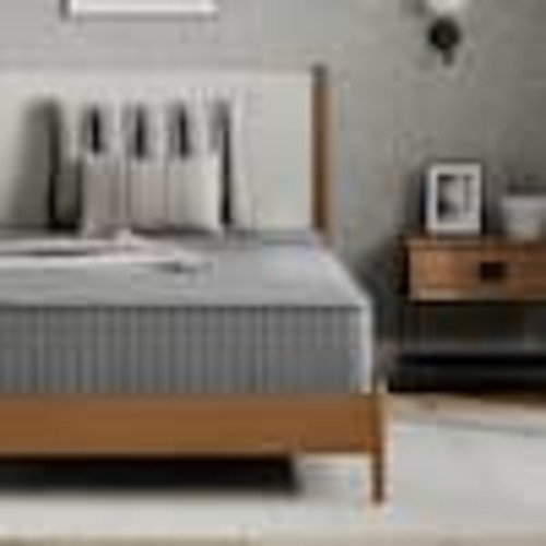 Novilla Cozy Twin Medium Firm Hybrid Mattress, 8 in. in a Box with Smarts Coil Mattress HD-8-T-NM02909