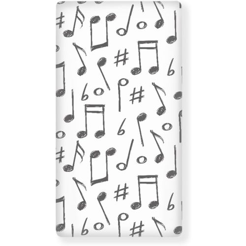Music Notes Fitted Crib Sheet Music Notes Print Baby Crib Sheet Fit Standard Crib and Toddler Mattress,Crib Mattress Sheets for Boys Girls 28"x52"