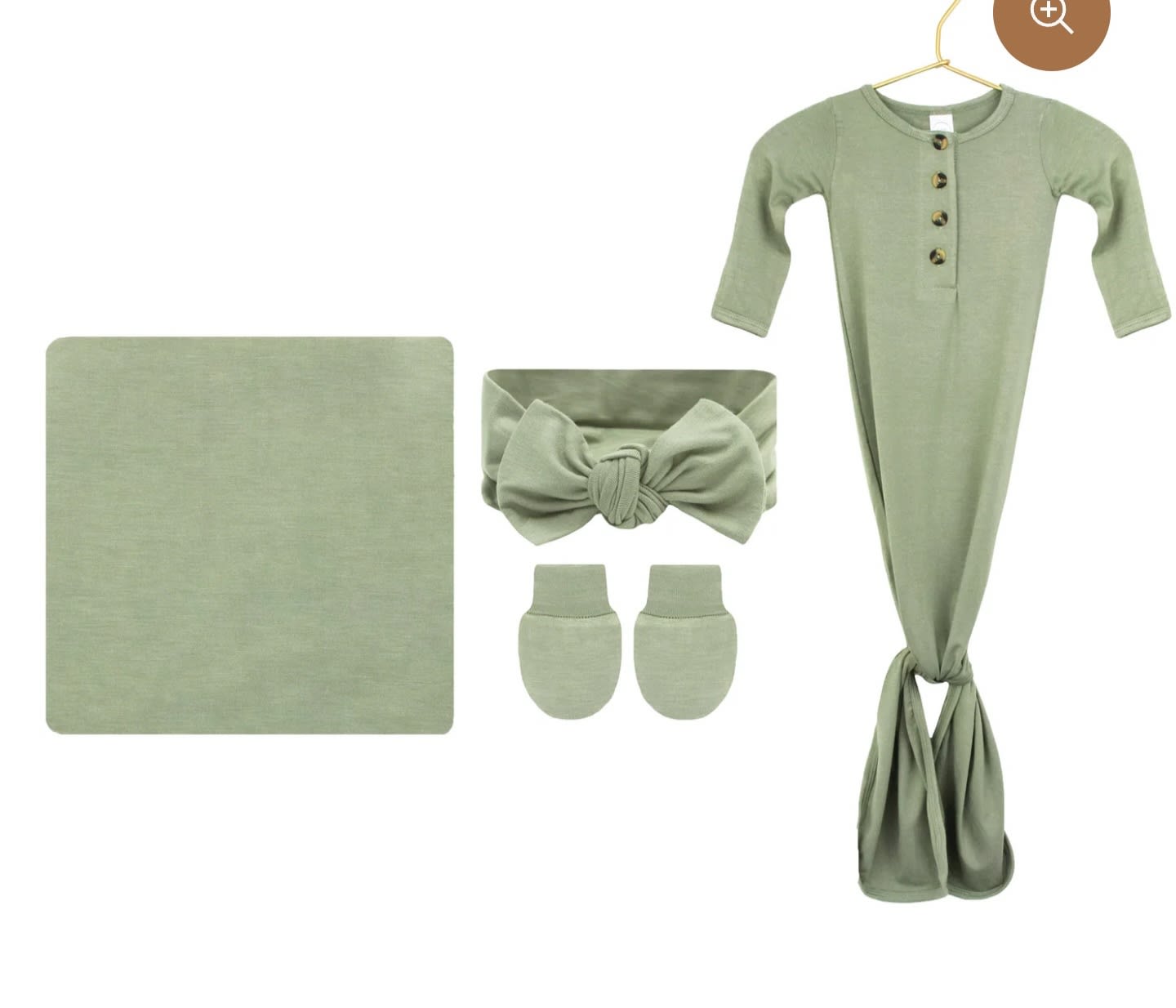 Marley Newborn Headband Bundle (Gown)
