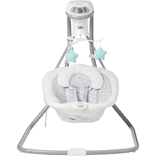 Graco® Simple Sway™ LX Swing with Multi-Direction Seat, Kendall - Simple Sway LX W/Multi-Direction