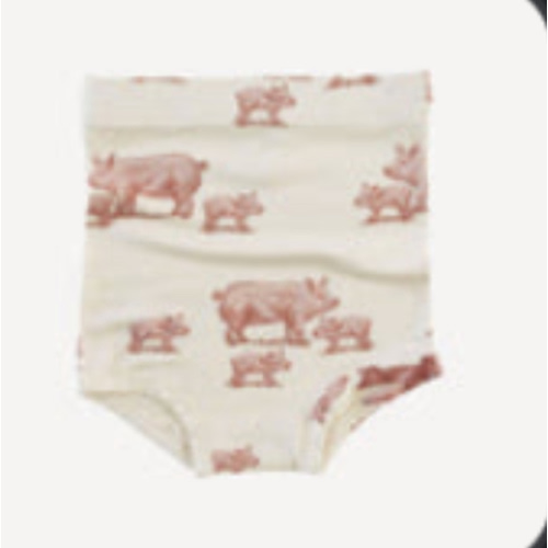 retro bloomer | piglets | bamboo